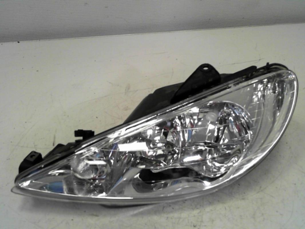 Optique avant principal gauche (feux)(phare) PEUGEOT 206 Diesel