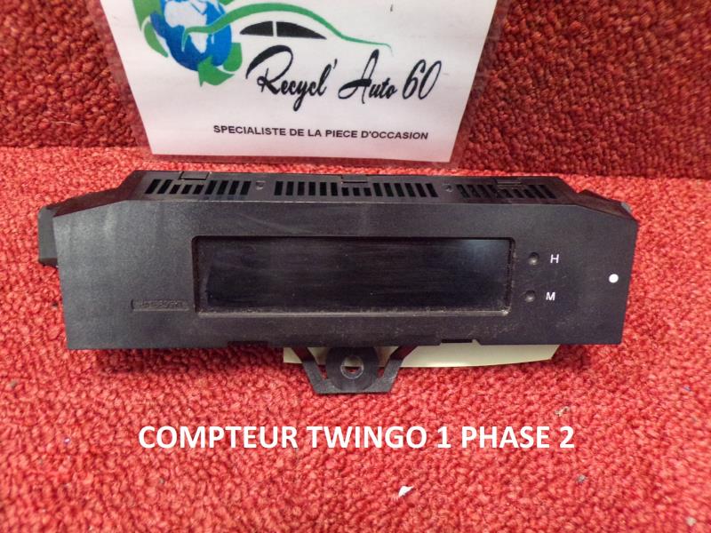 Compteur twingo 1 phase 2