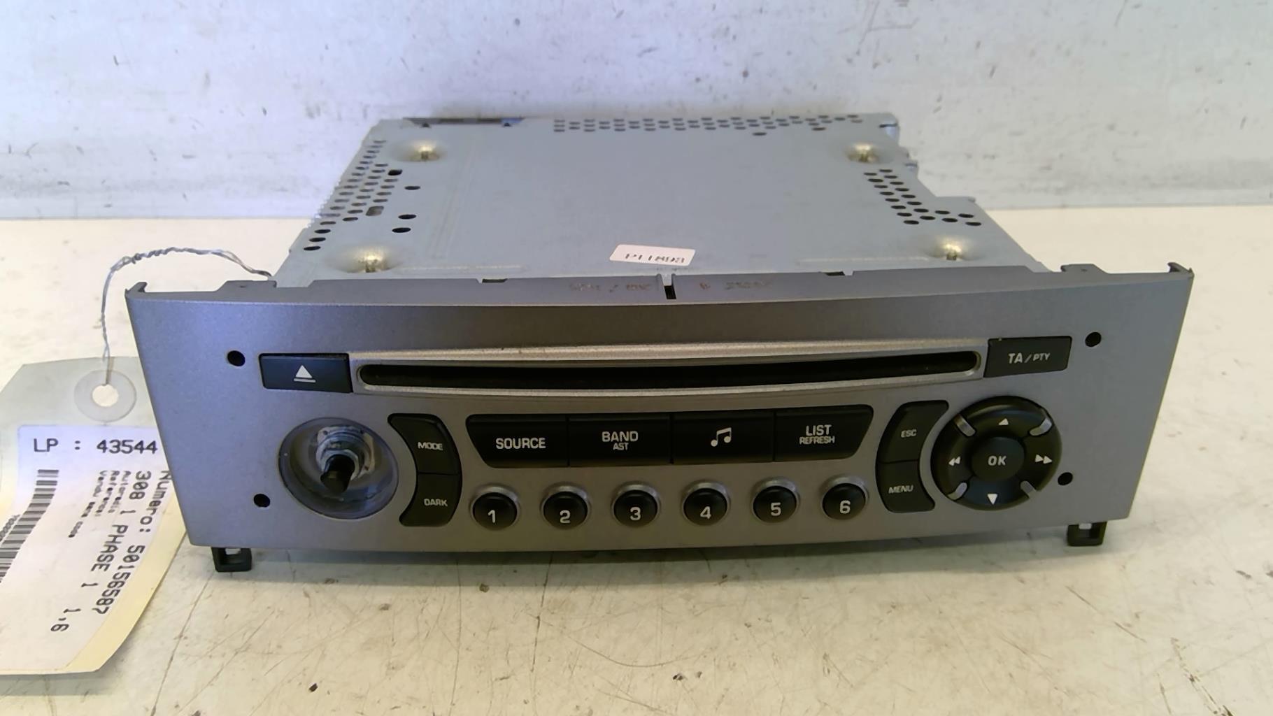 AUTORADIO PEUGEOT 308 96662671XH04