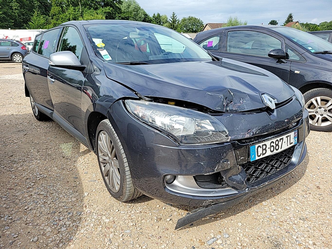 Plage arriere pour RENAULT MEGANE III PHASE 1